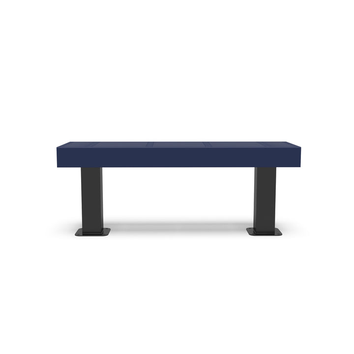 Mounted Designer Traditional Flat Bench