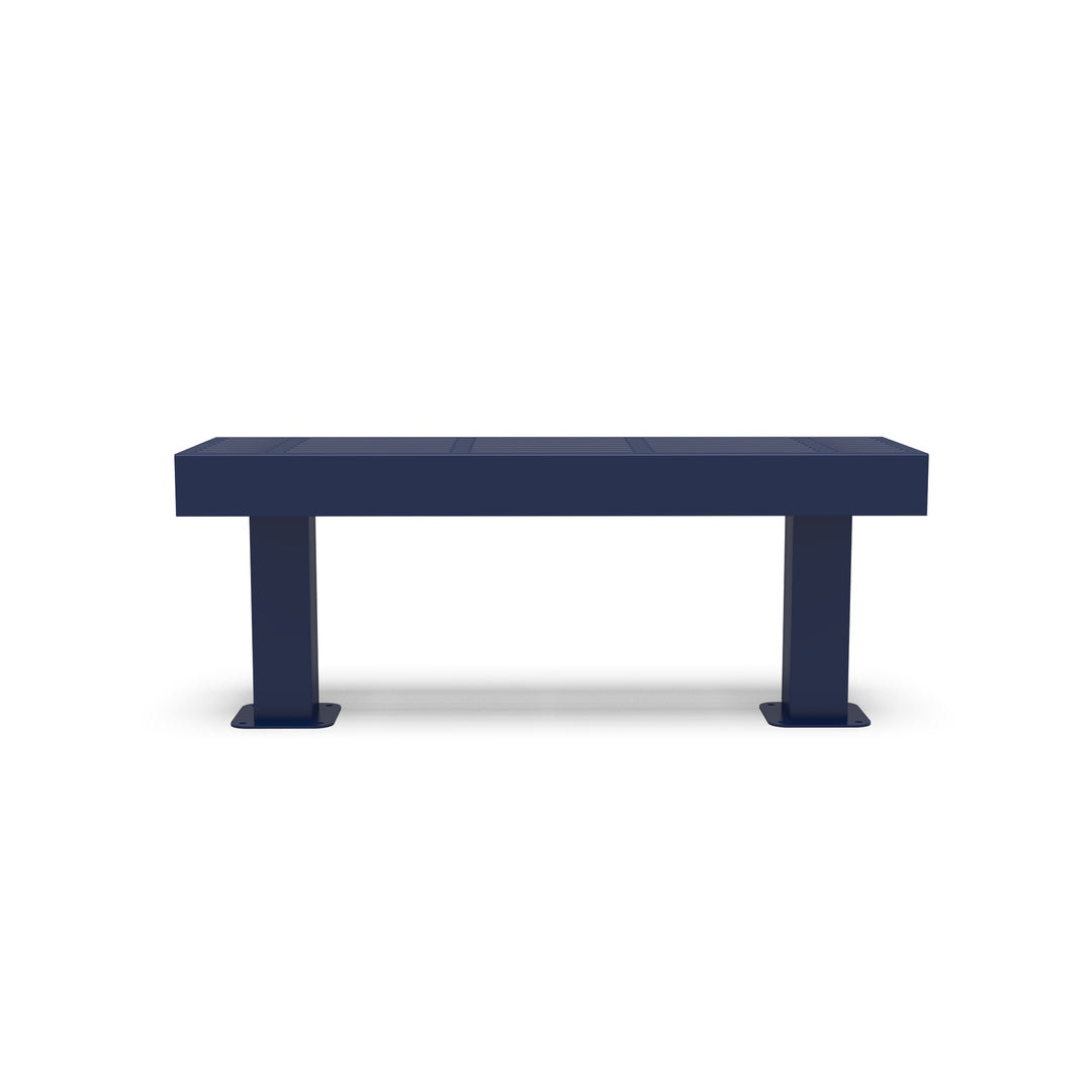 Mounted Designer Traditional Flat Bench