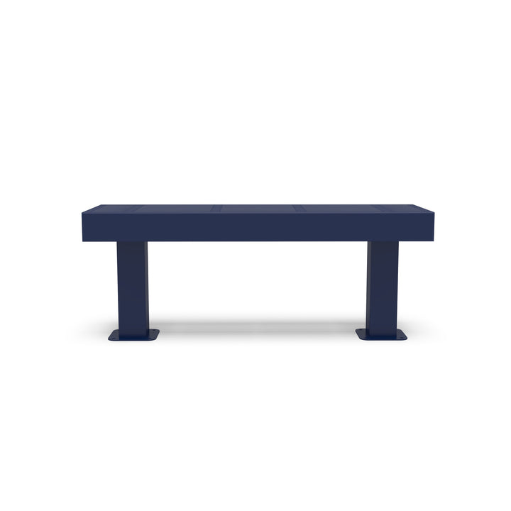Mounted Designer Traditional Flat Bench