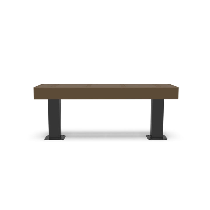 Mounted Designer Traditional Flat Bench