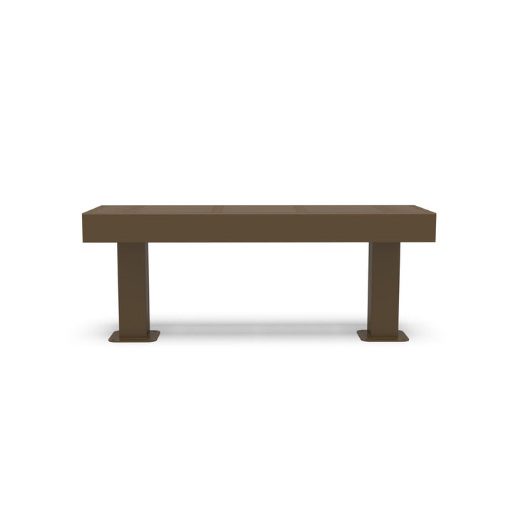 Mounted Designer Traditional Flat Bench