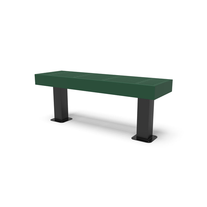 Mounted Designer Traditional Flat Bench