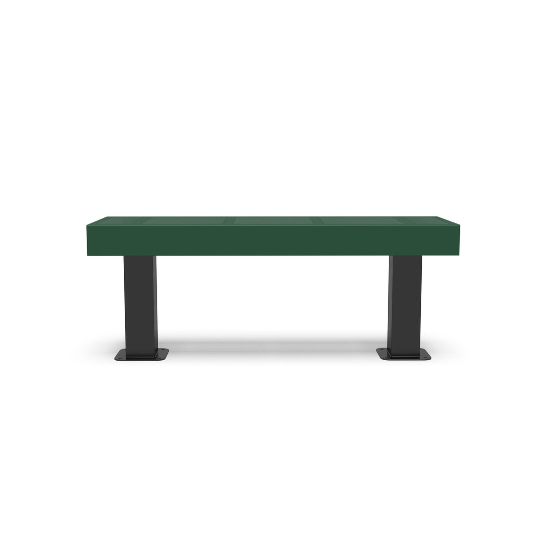 Mounted Designer Traditional Flat Bench