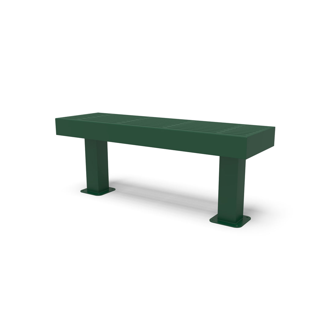 Mounted Designer Traditional Flat Bench