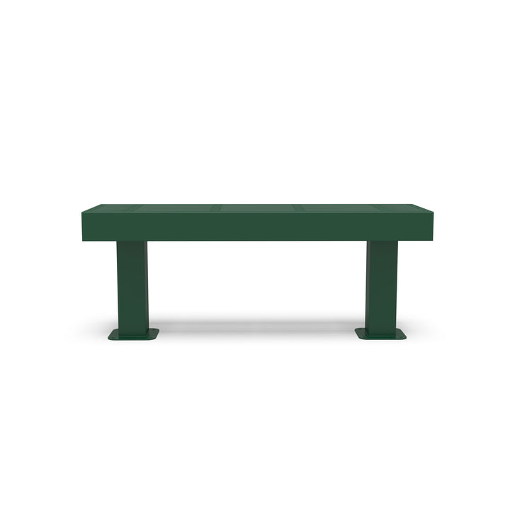 Mounted Designer Traditional Flat Bench