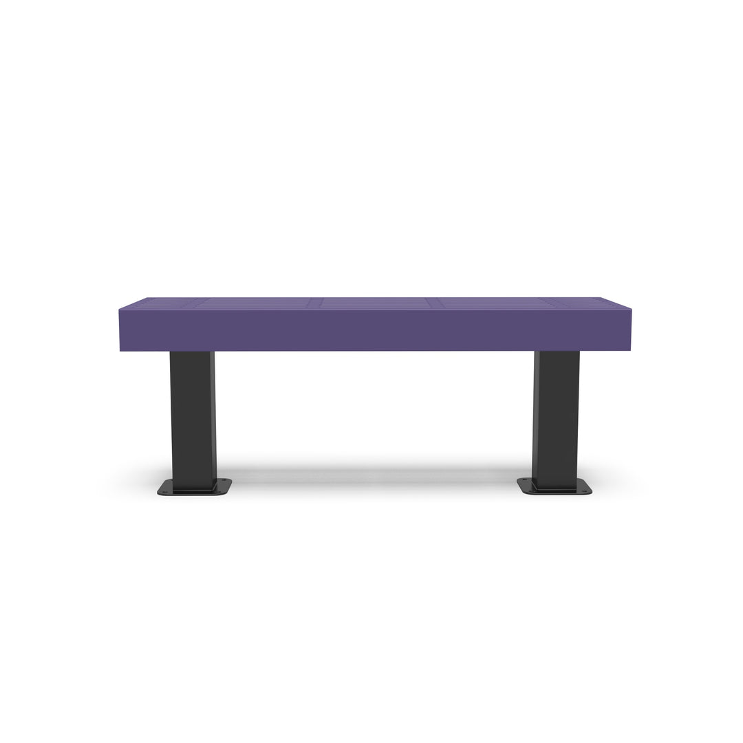Mounted Designer Traditional Flat Bench