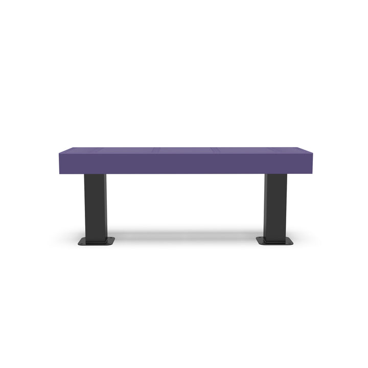 Mounted Designer Traditional Flat Bench