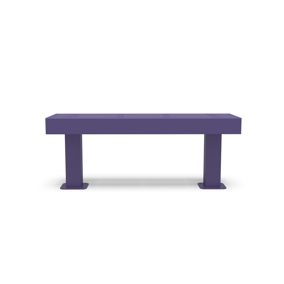 Mounted Designer Traditional Flat Bench