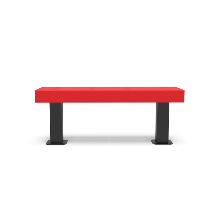 Mounted Designer Traditional Flat Bench