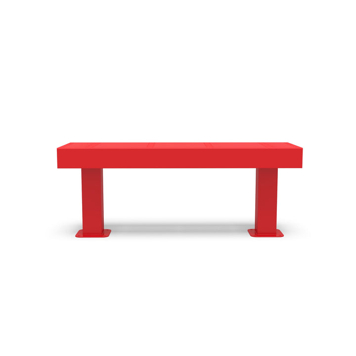Mounted Designer Traditional Flat Bench