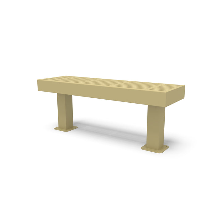 Mounted Designer Traditional Flat Bench