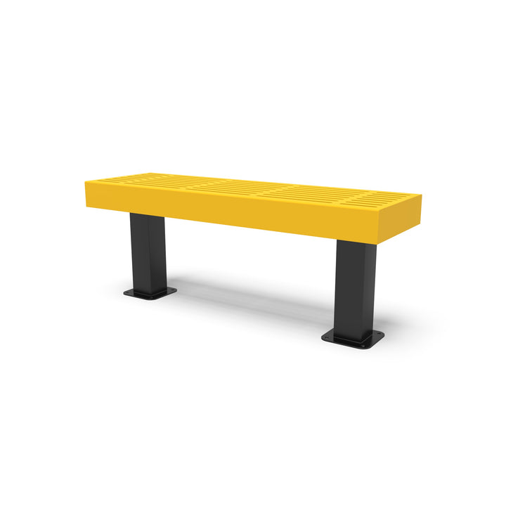 Mounted Designer Traditional Flat Bench