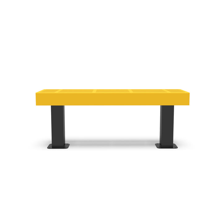 Mounted Designer Traditional Flat Bench