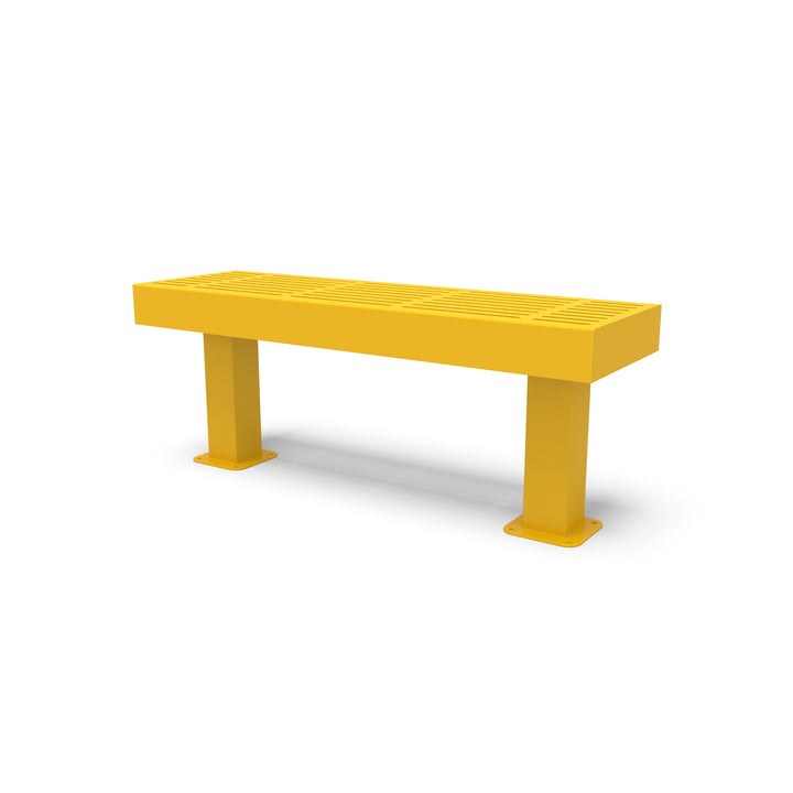 Mounted Designer Traditional Flat Bench