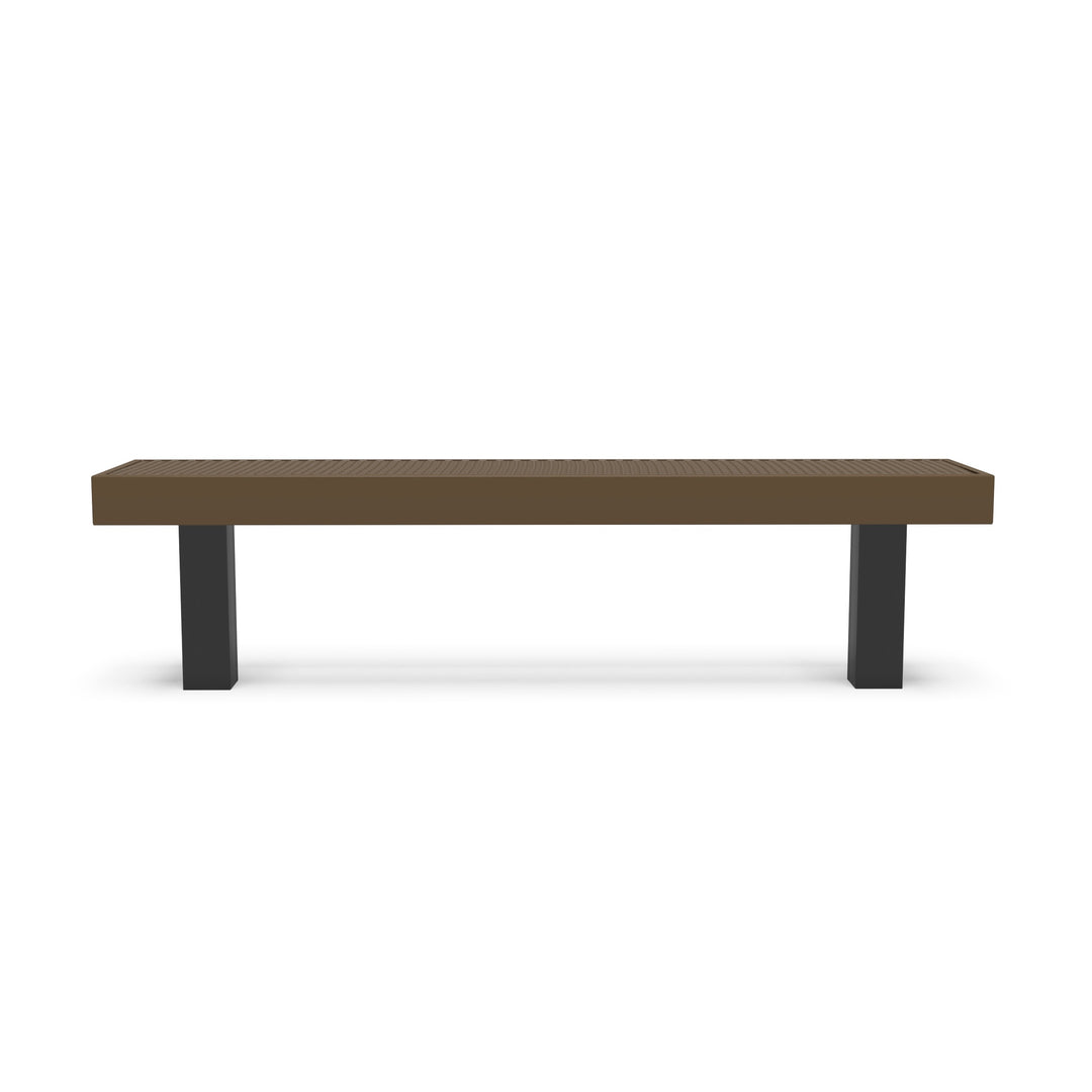 Inground Designer Diamond Flat Bench