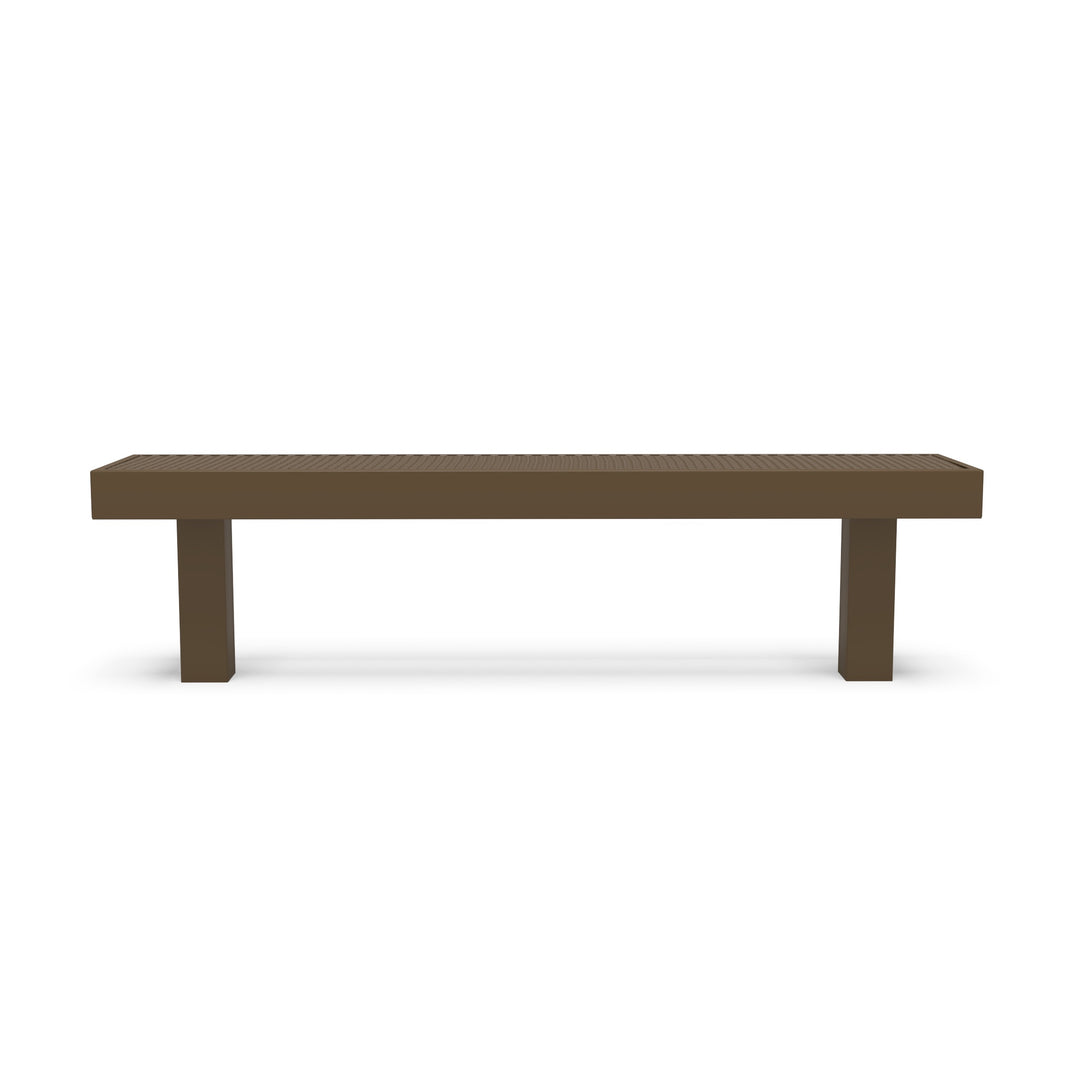 Inground Designer Diamond Flat Bench