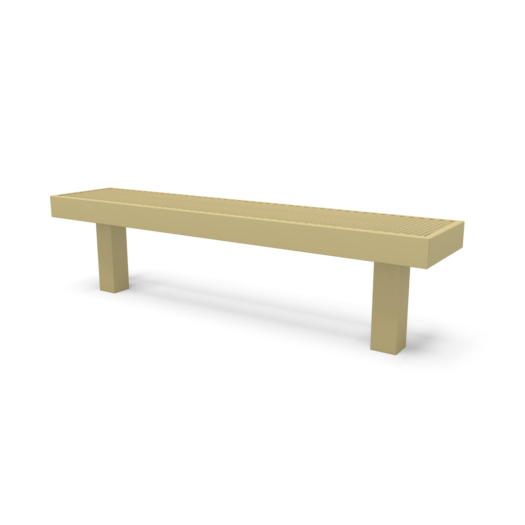 Inground Designer Diamond Flat Bench