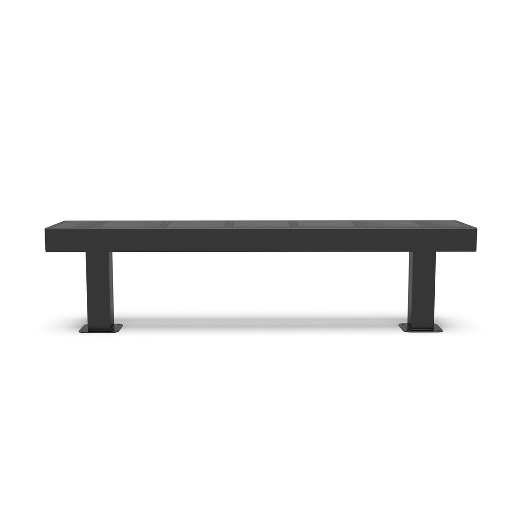 Mounted Designer Traditional Flat Bench