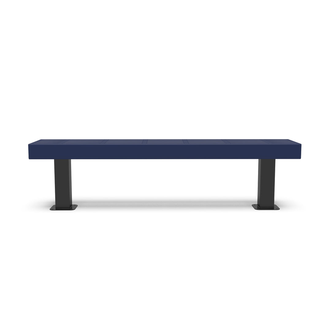 Mounted Designer Traditional Flat Bench