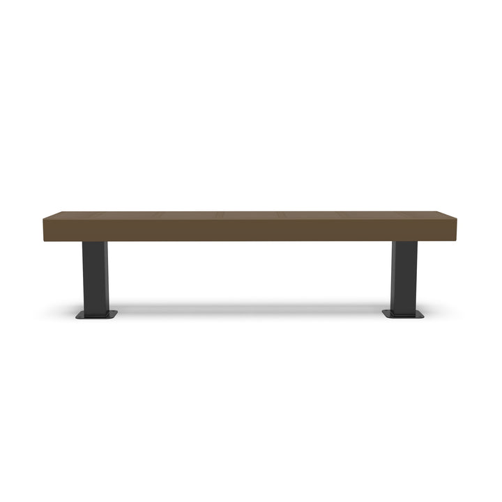 Mounted Designer Traditional Flat Bench