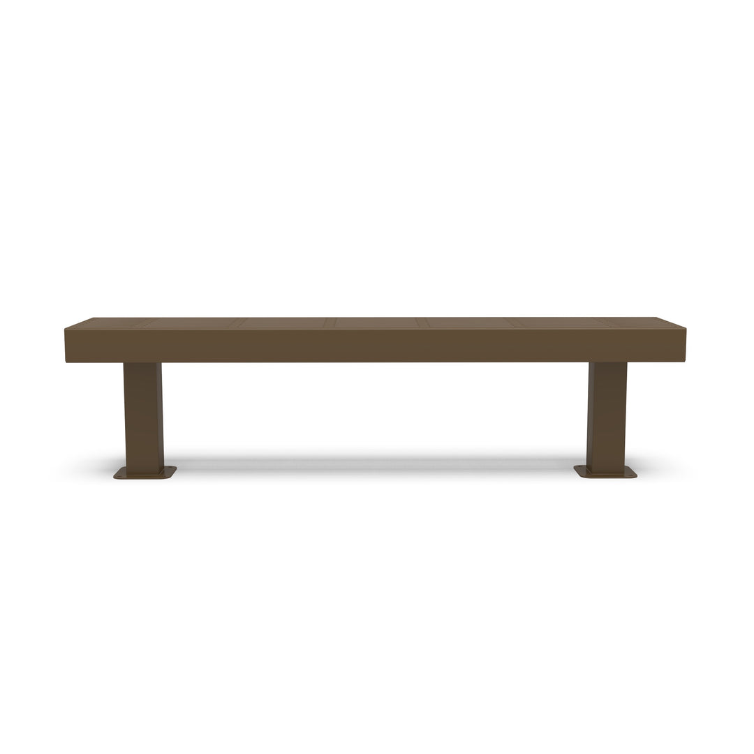 Mounted Designer Traditional Flat Bench
