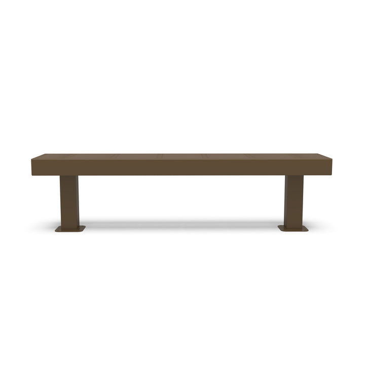 Mounted Designer Traditional Flat Bench