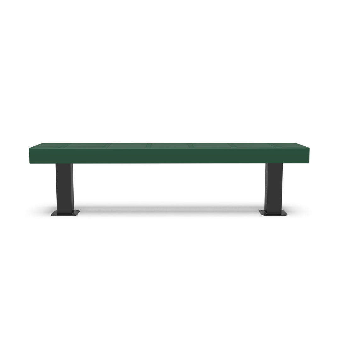 Mounted Designer Traditional Flat Bench