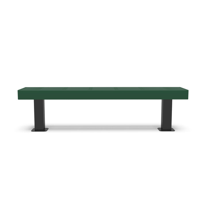 Mounted Designer Traditional Flat Bench