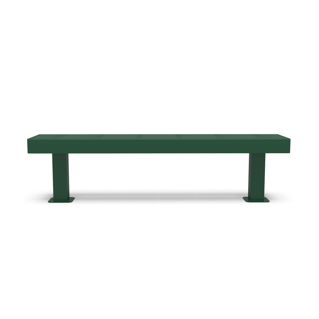 Mounted Designer Traditional Flat Bench