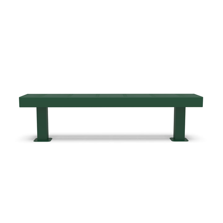 Mounted Designer Traditional Flat Bench