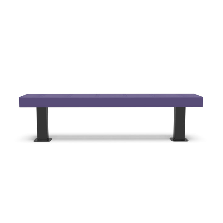 Mounted Designer Traditional Flat Bench