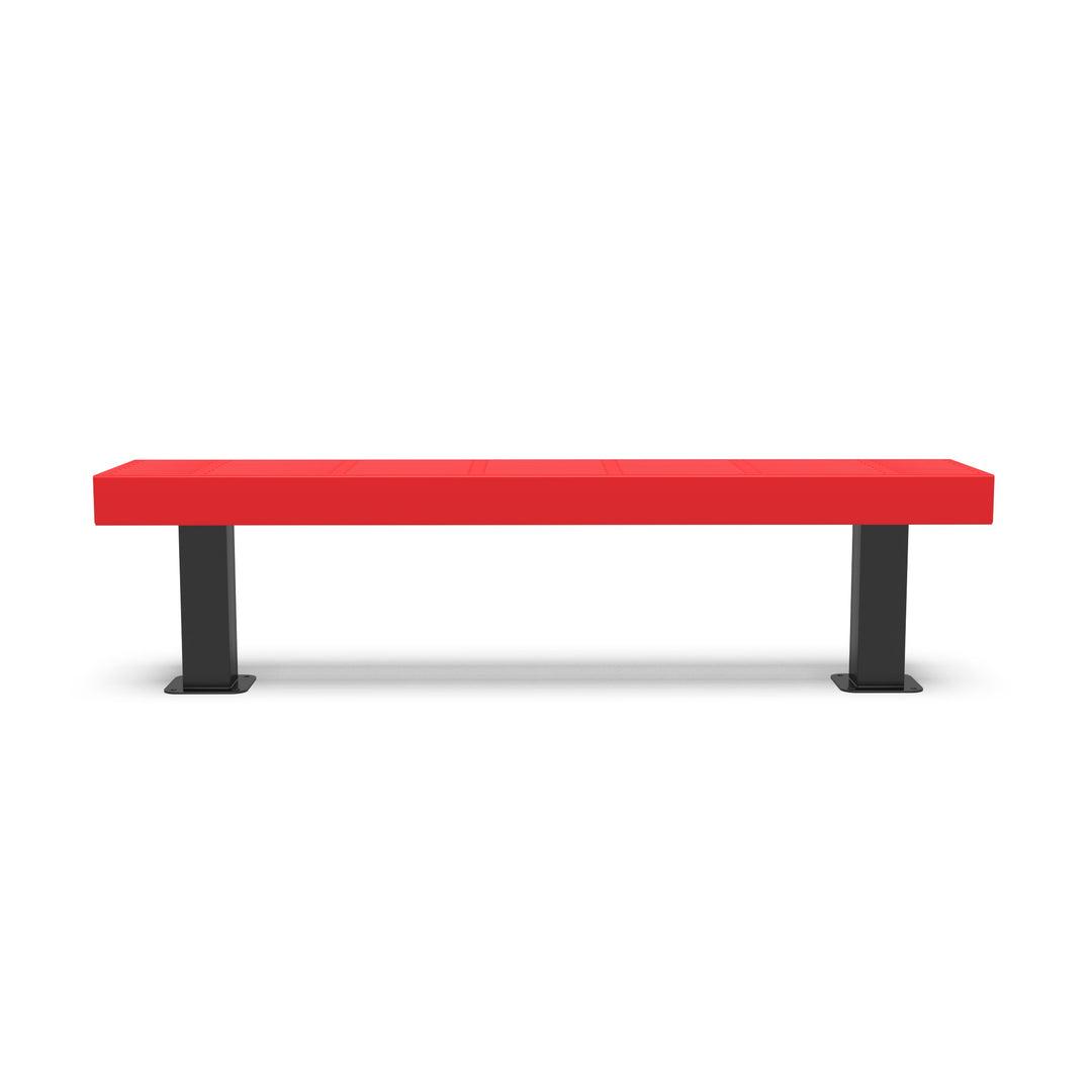 Mounted Designer Traditional Flat Bench