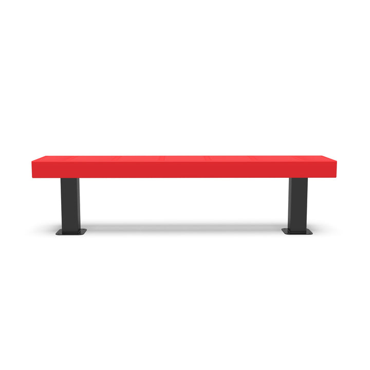 Mounted Designer Traditional Flat Bench