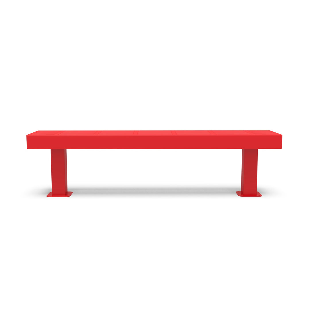 Mounted Designer Traditional Flat Bench