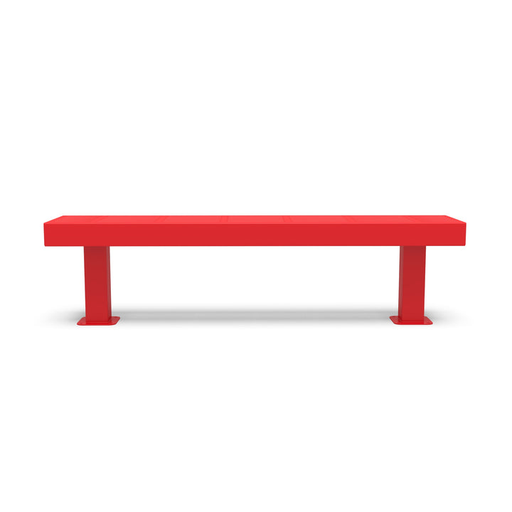 Mounted Designer Traditional Flat Bench