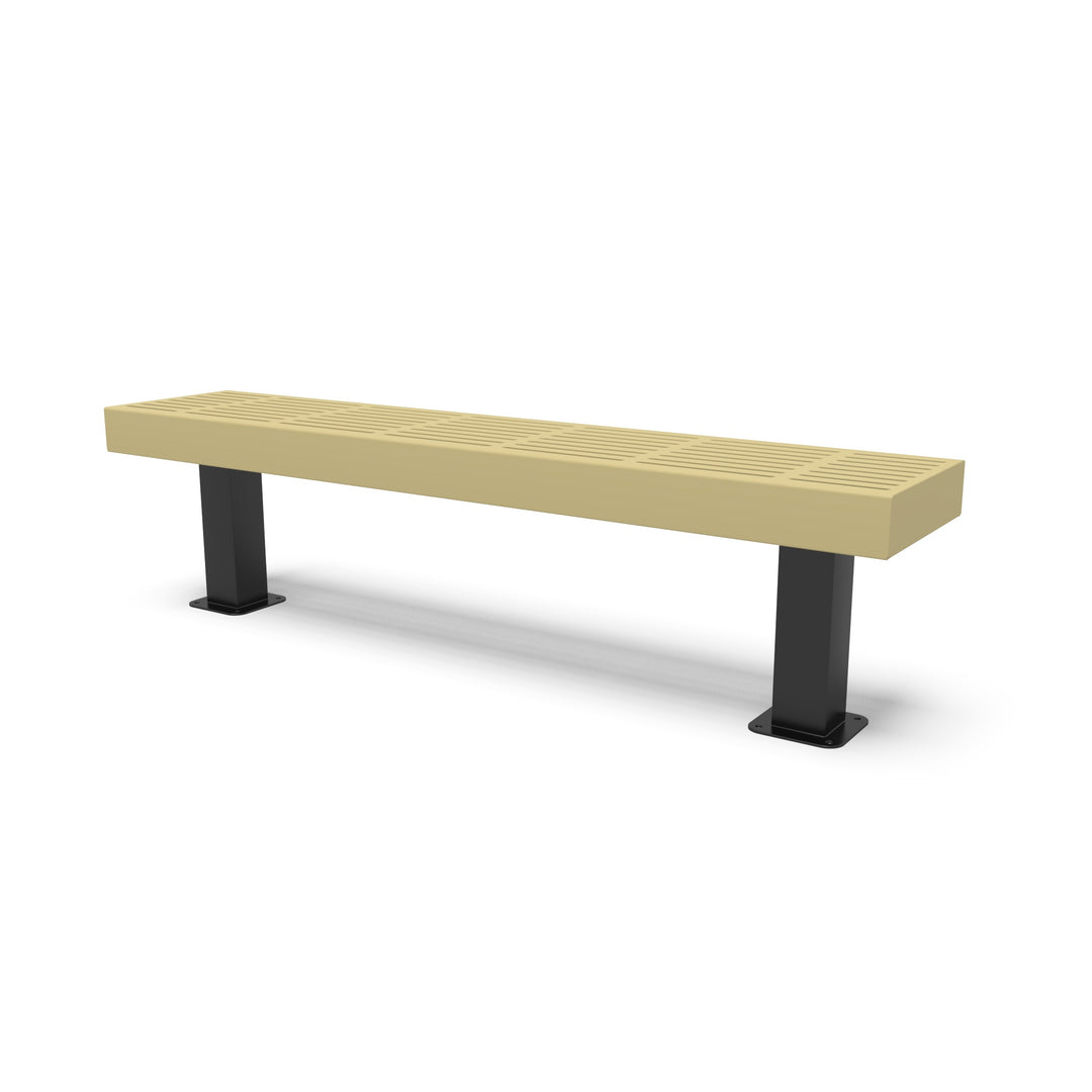 Mounted Designer Traditional Flat Bench