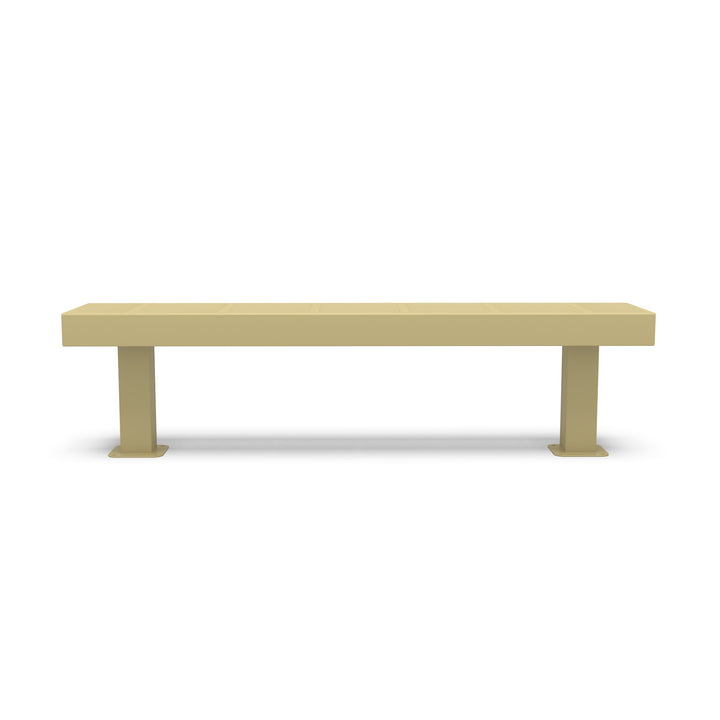 Mounted Designer Traditional Flat Bench