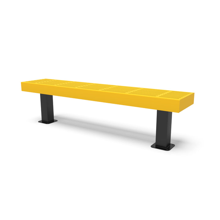Mounted Designer Traditional Flat Bench