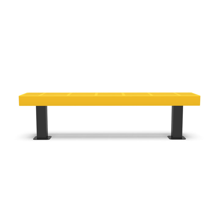 Mounted Designer Traditional Flat Bench
