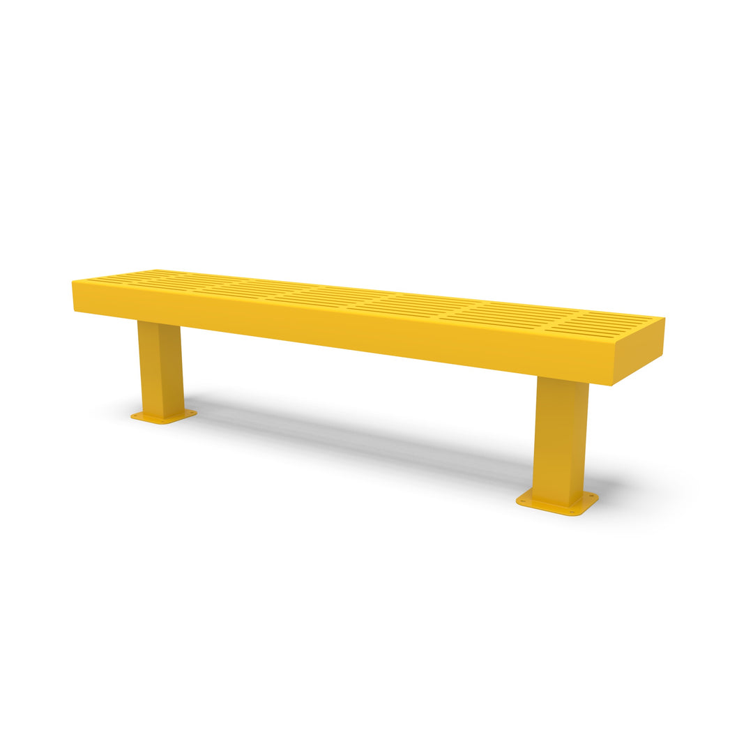 Mounted Designer Traditional Flat Bench