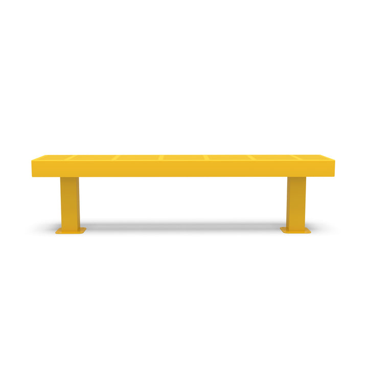 Mounted Designer Traditional Flat Bench