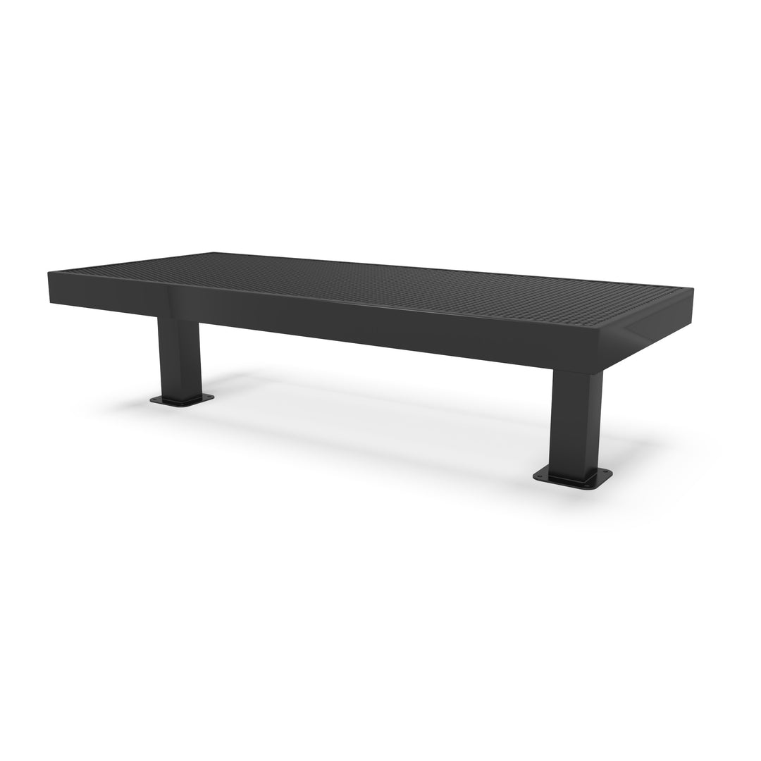 Mounted Designer Diamond Double Width Bench