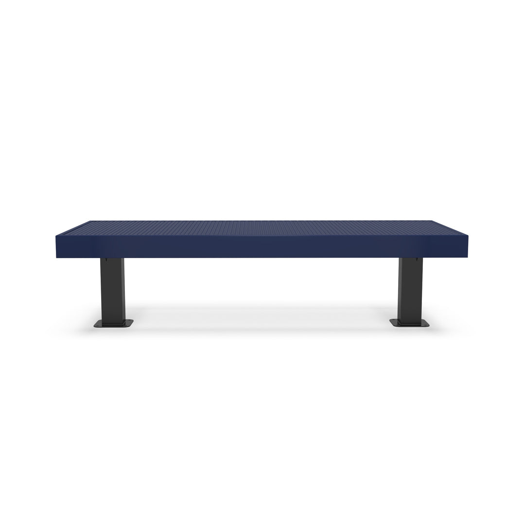 Mounted Designer Diamond Double Width Bench