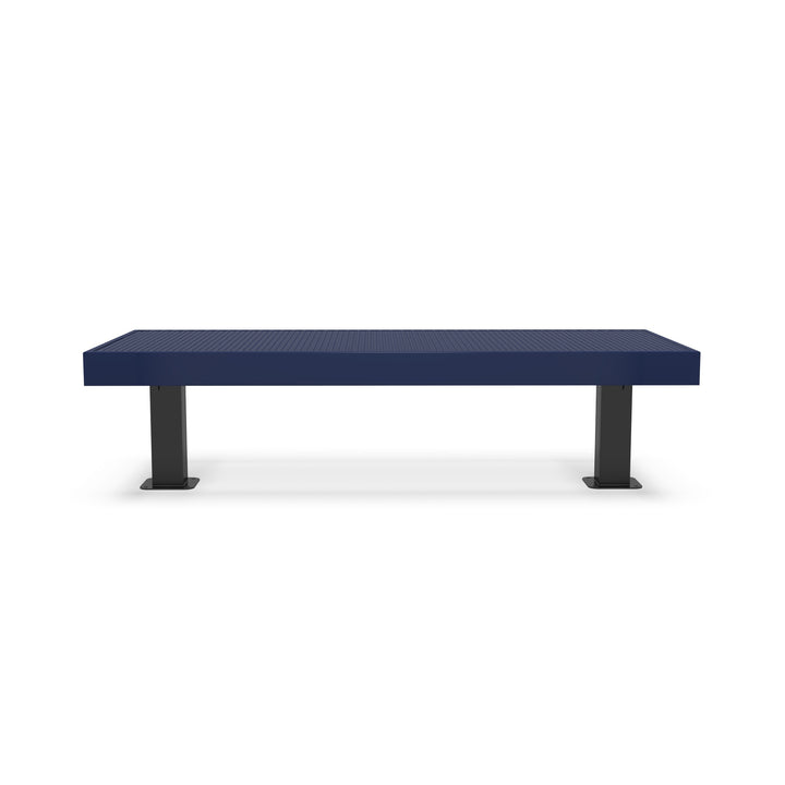 Mounted Designer Diamond Double Width Bench