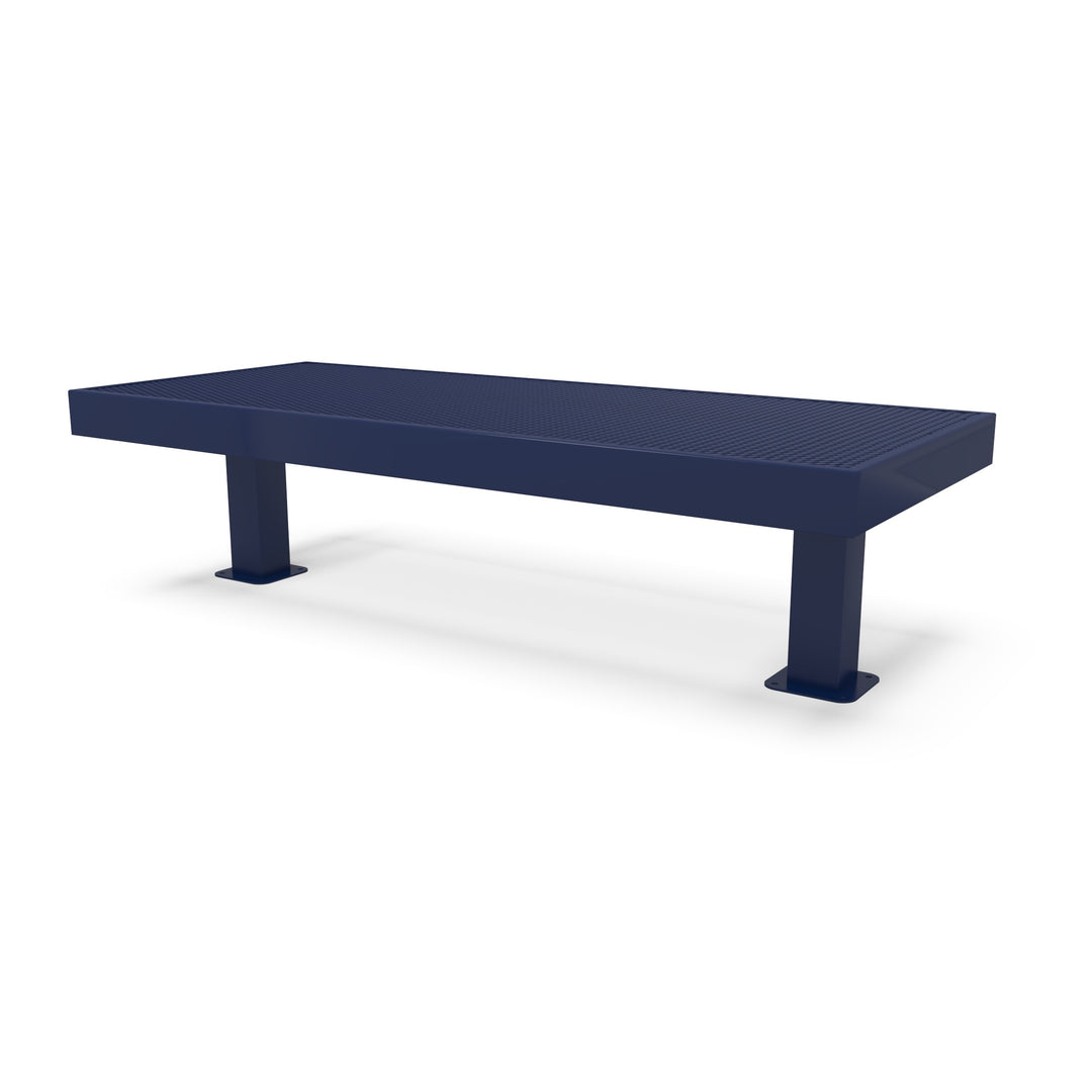 Mounted Designer Diamond Double Width Bench