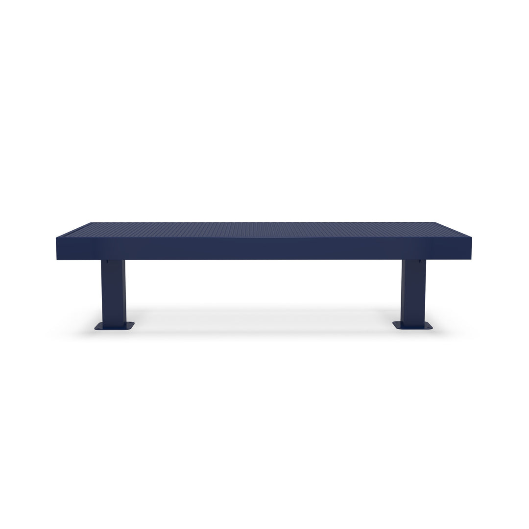 Mounted Designer Diamond Double Width Bench