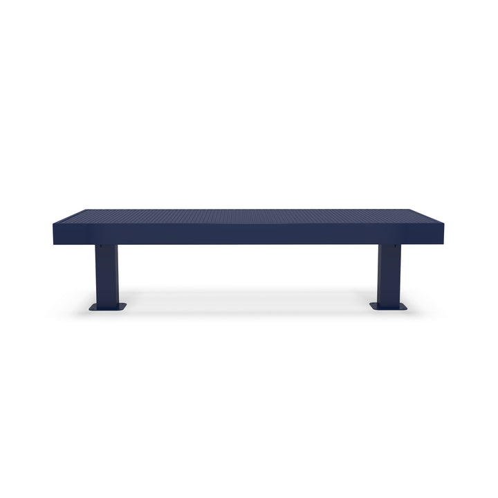 Mounted Designer Diamond Double Width Bench