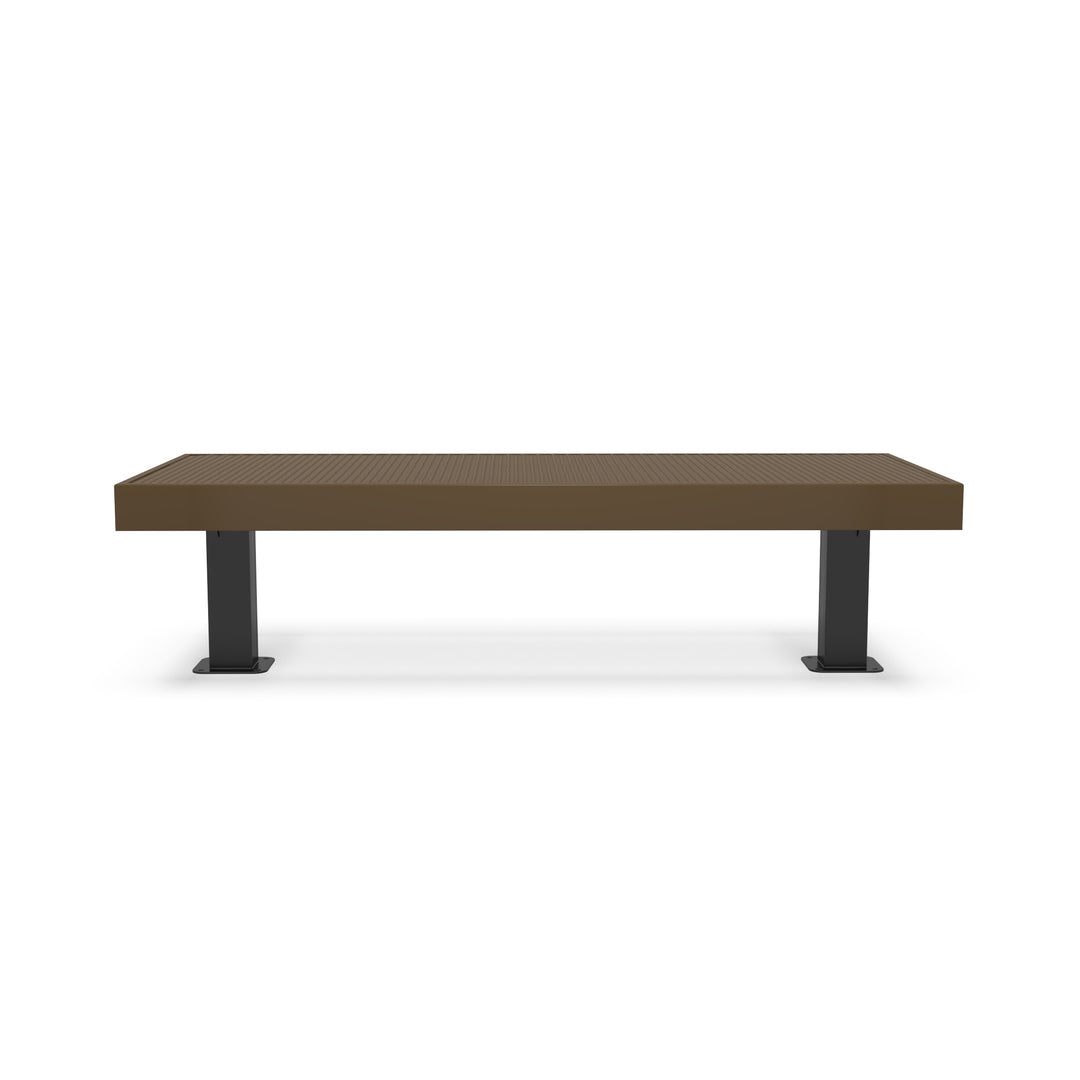 Mounted Designer Diamond Double Width Bench