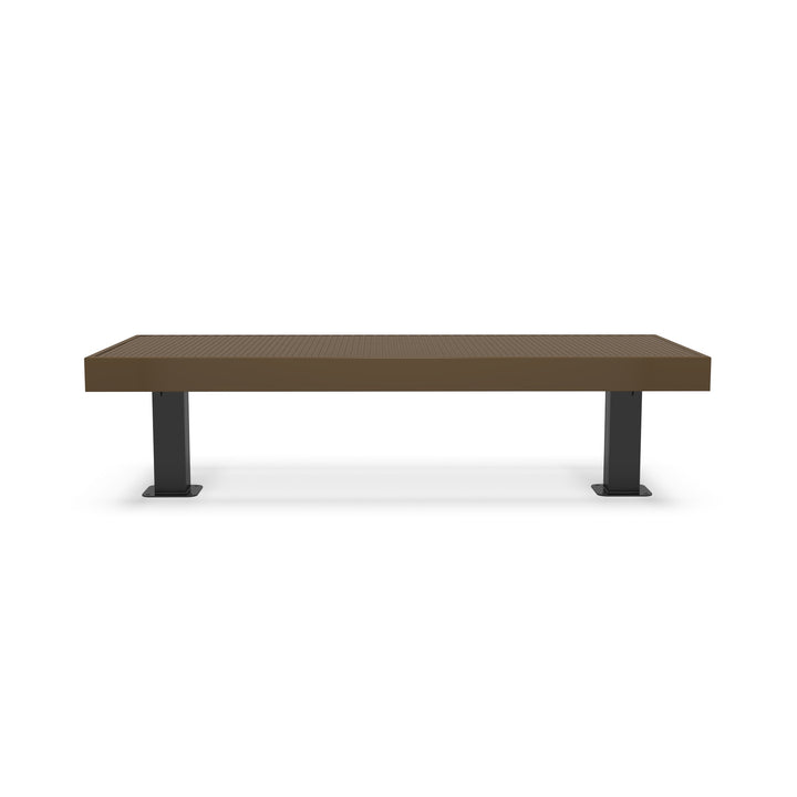 Mounted Designer Diamond Double Width Bench