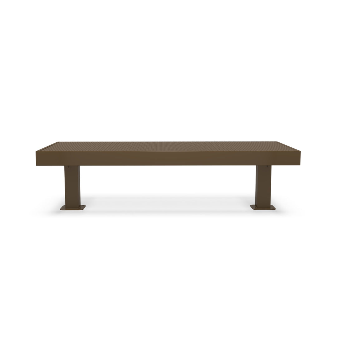 Mounted Designer Diamond Double Width Bench